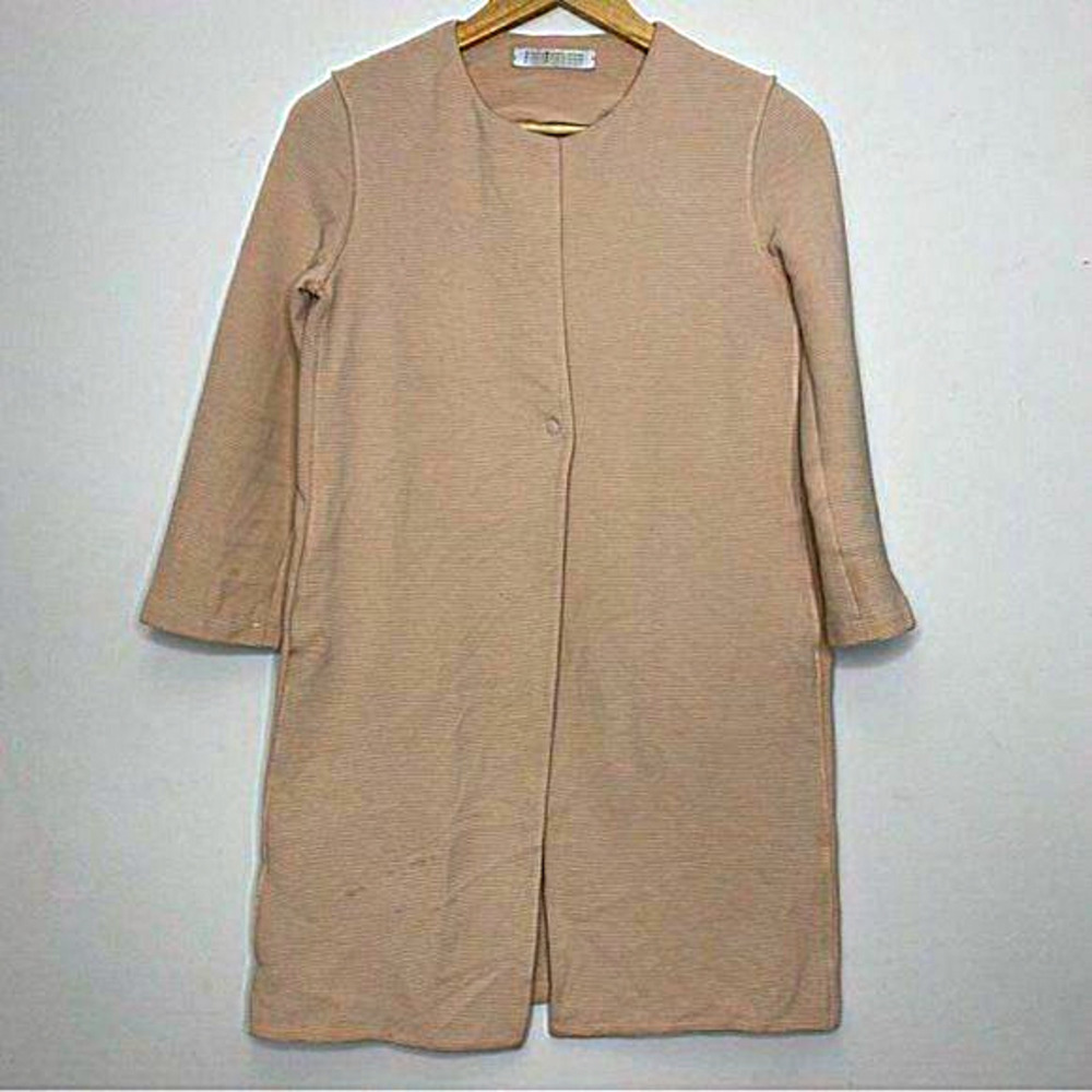Harris Wharf Collarless Jacket Light Pink Size 40 (US 6)